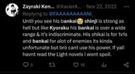Shinji and Kyoraku's Bankai have similarities (Image via Twitter)